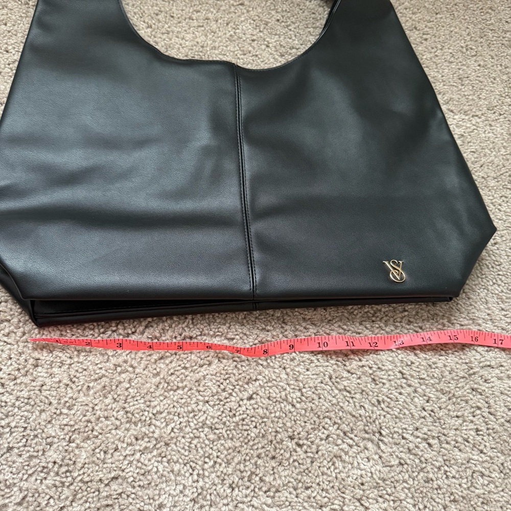 Victoria Secret Bow Tote Bag Black os - Picture 4 of 10